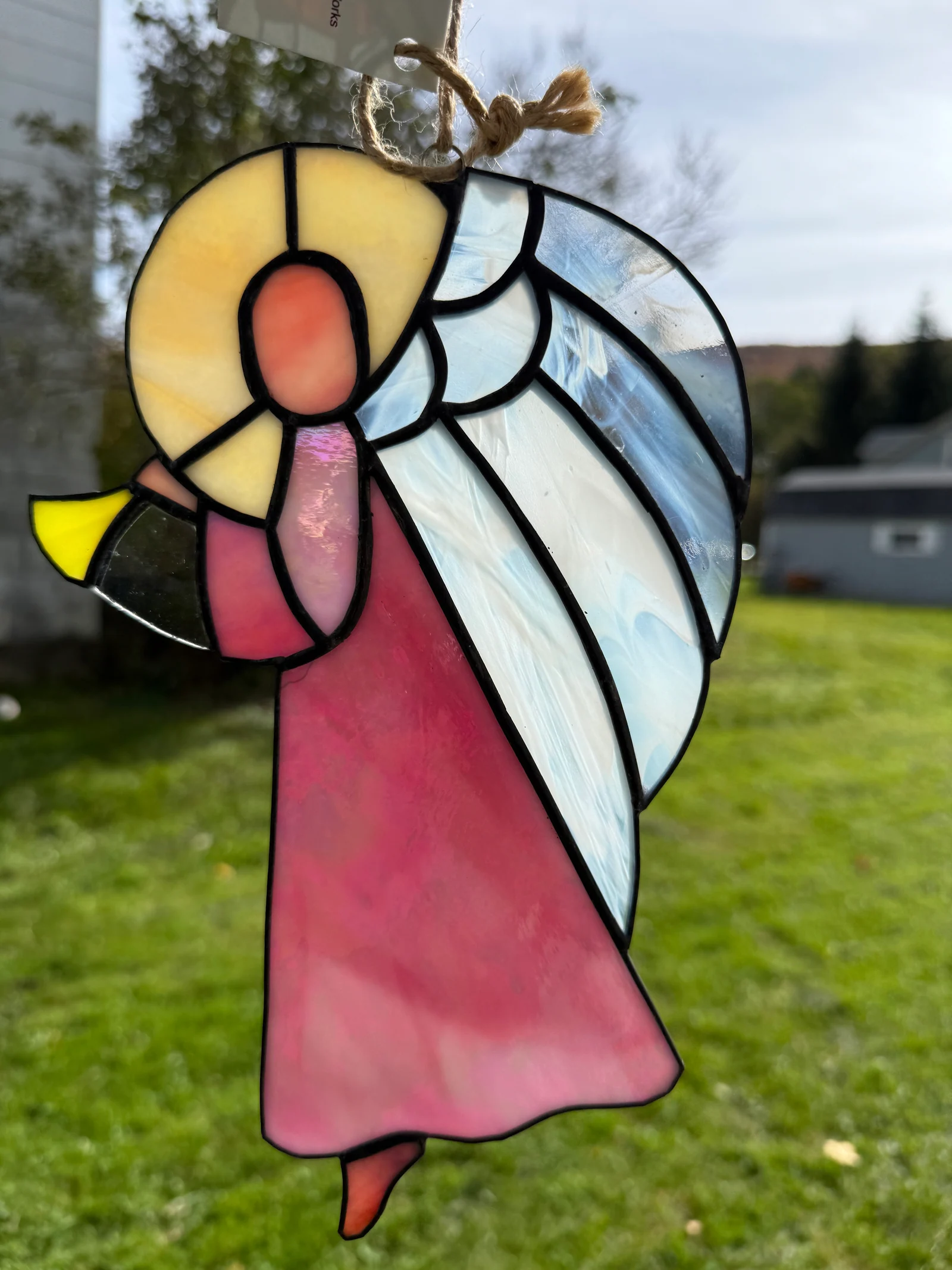 Pink angel — original photograph