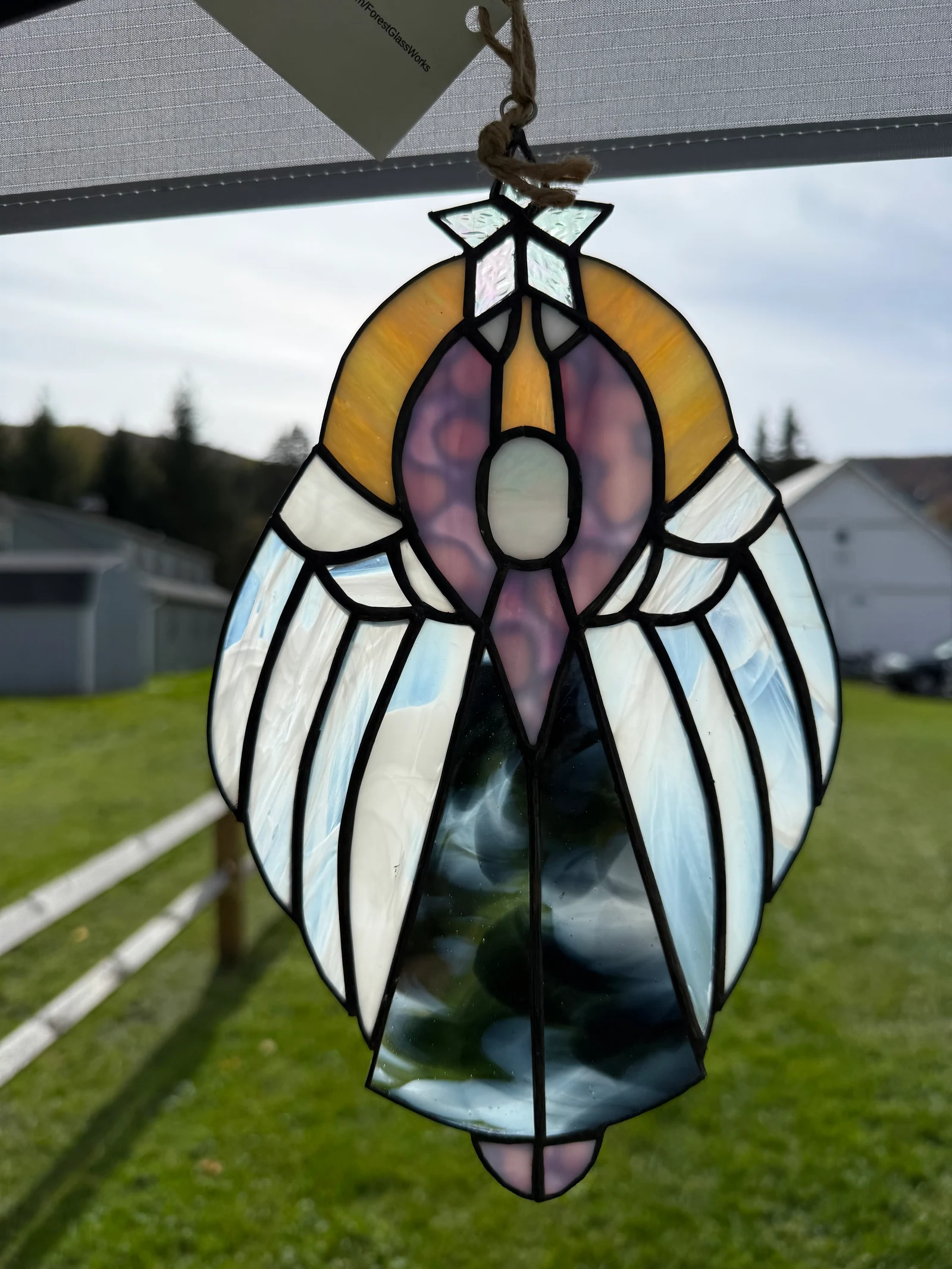 Lavender angel — original photograph